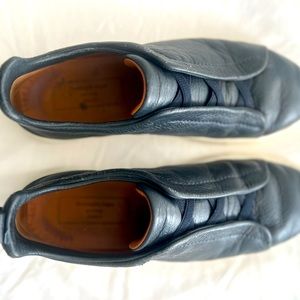 Mens zegna leather sneakers 10